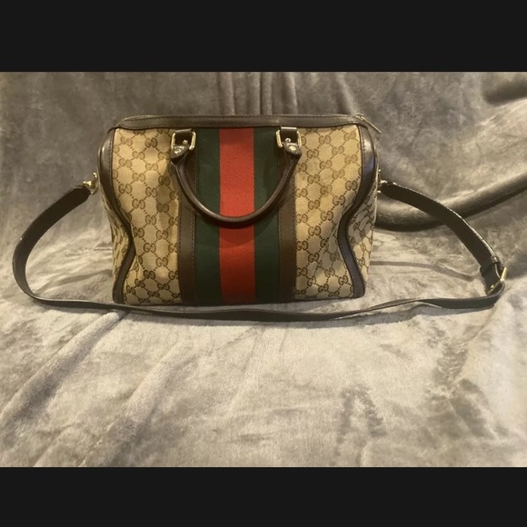 Authentic GUCCI Boston bag - Picture 4 of 12